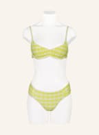 SEAFOLLY Bügel-Bikini-Top PORTOFINO, Farbe: HELLGRÜN/ WEISS (Bild 1)