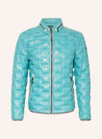 MILESTONE Lederjacke AVERSA mit DUPONT™ SORONA®-Isolierung, Farbe: TÜRKIS (Bild 1)