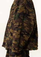 BALENCIAGA Teddyfell-Jacke , Farbe: KHAKI (Bild 1)