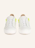 GIUSEPPE ZANOTTI DESIGN Sneakers FRANKIE, Color: WHITE/ NEON YELLOW (Image 1)