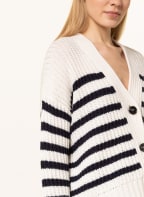WEEKEND MaxMara Kardigan SACCO, Kolor: KREMOWY/ GRANATOWY (Obrazek 1)