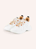 HOGAN Sneaker H585, Farbe: WEISS/ CREME/ COGNAC (Bild 1)