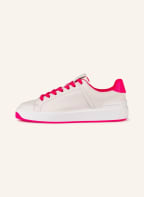 BALMAIN Sneaker , Farbe: WEISS/ NEONPINK (Bild 1)