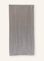 RIANI Schal mit Seide, Farbe: CREME/ SCHWARZ (Bild 1)