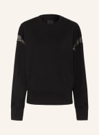 GIVENCHY Sweatshirt mit Spitzeneinsatz, Farbe: SCHWARZ (Bild 1)
