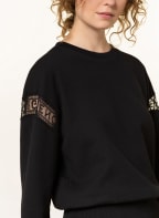 GIVENCHY Sweatshirt mit Spitzeneinsatz, Farbe: SCHWARZ (Bild 1)