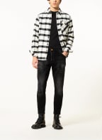 GOLDGARN DENIM Destroyed Jeans NECKARAU TWISTED Extra Slim Fit , Farbe: 1110 Vintage Black (Bild 1)
