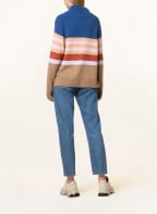 oui Rollkragenpullover, Farbe: CAMEL/ BLAU (Bild 1)