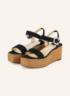 JIMMY CHOO Platform wedges MIRABLLE 70, Color: BLACK (Image 1)