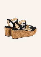 JIMMY CHOO Platform wedges MIRABLLE 70, Color: BLACK (Image 1)