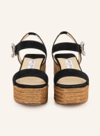 JIMMY CHOO Platform wedges MIRABLLE 70, Color: BLACK (Image 1)