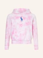 POLO RALPH LAUREN Hoodie, Farbe: PINK/ WEISS (Bild 1)