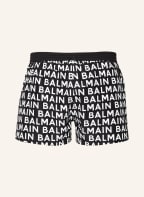 BALMAIN Swim shorts , Color: BLACK/ WHITE (Image 1)