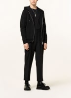 BALMAIN Sweatjacke , Farbe: SCHWARZ/ WEISS (Bild 1)