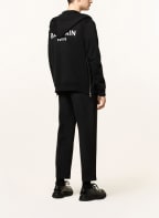 BALMAIN Sweatjacke , Farbe: SCHWARZ/ WEISS (Bild 1)