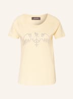 MOS MOSH T-Shirt MAG mit Nietenbesatz, Farbe: GELB (Bild 1)
