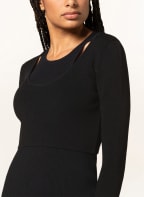 GAUGE81 Knit dress KHOTA , Color: BLACK (Image 1)