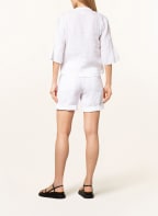 120%lino Leinenshorts, Farbe: WEISS (Bild 1)