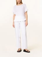 120%lino T-Shirt aus Leinen, Farbe: WEISS (Bild 1)