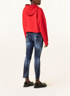 DSQUARED2 Destroyed jeans COOL GIRL, Color: 470 NAVY BLUE (Image 1)
