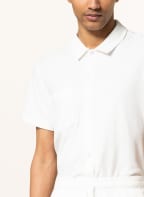 VILEBREQUIN Kurzarm-Hemd Slim Fit aus Frottee, Farbe: WEISS (Bild 1)