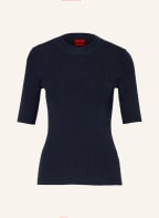 HUGO Strickshirt SHOUNDYNA, Farbe: DUNKELBLAU (Bild 1)