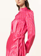 HUGO Kleid KASERA in Wickeloptik, Farbe: PINK/ ROT (Bild 1)