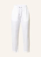 BOSS Leinenhose im Jogging-Stil TATINIA, Farbe: WEISS (Bild 1)