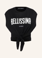 DOLCE & GABBANA Cropped-Top, Farbe: SCHWARZ (Bild 1)