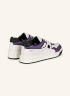 VALENTINO GARAVANI Sneaker ONE STUD mit Nietenbesatz, Farbe: WEISS/ LILA (Bild 1)