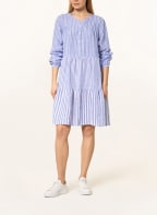 ROBERT FRIEDMAN Leinenkleid ELVIRA, Farbe: WEISS/ HELLBLAU (Bild 1)