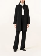 CINZIA ROCCA Coat, Color: BLACK (Image 1)