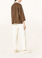 CINZIA ROCCA Lederjacke mit 3/4-Arm, Farbe: BRAUN (Bild 1)