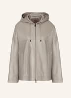 CINZIA ROCCA Lederjacke, Farbe: GRAU (Bild 1)