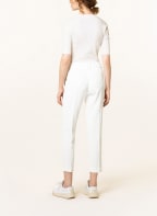 BRUNELLO CUCINELLI T-Shirt mit Schmucksteinbesatz, Farbe: ECRU (Bild 1)