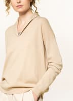 BRUNELLO CUCINELLI Cashmere-Pullover, Farbe: CAMEL (Bild 1)