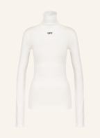 Off-White Rollkragenshirt , Farbe: WEISS (Bild 1)