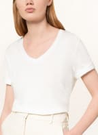MARC CAIN T-Shirt aus Leinen, Farbe: 110 off (Bild 1)