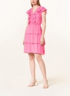 MARC CAIN Kleid mit Volants, Farbe: 252 lip gloss (Bild 1)