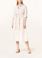 MARC CAIN Kleid mit Leinen, Farbe: 110 off (Bild 1)