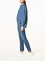 CAMBIO Skinny Jeans PARIS LOVE, Farbe: 5221 lifely blue used splinted (Bild 1)