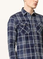 REPLAY Hemd Regular Fit, Farbe: BLAU/ WEISS (Bild 1)