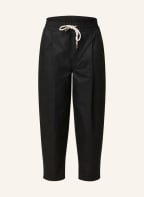 DRÔLE DE MONSIEUR Pants in jogger style extra slim fit, Color: BLACK (Image 1)