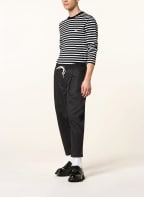 DRÔLE DE MONSIEUR Pants in jogger style extra slim fit, Color: BLACK (Image 1)