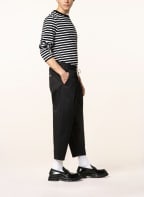 DRÔLE DE MONSIEUR Pants in jogger style extra slim fit, Color: BLACK (Image 1)