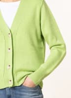 MRS & HUGS Strickjacke aus Cashmere , Farbe: NEONGRÜN (Bild 1)