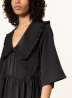 GANNI Wickelkleid, Farbe: SCHWARZ (Bild 1)