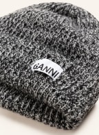 GANNI Mütze, Farbe: SCHWARZ/ HELLGRAU (Bild 1)