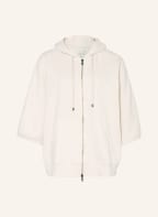 Juvia Sweatjacke mit 3/4-Arm, Farbe: CREME (Bild 1)