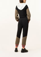 ONE MORE STORY Sweatpants, Farbe: SCHWARZ/ KHAKI/ ROT (Bild 1)